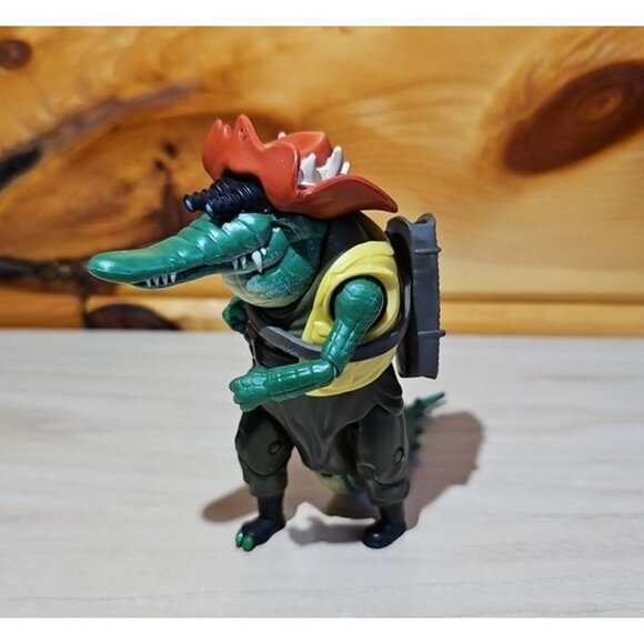 TMNT 2023 Mutant Mayhem LEATHERHEAD Ragin Cajun 4.5" Action Figure - Picture 1 of 10